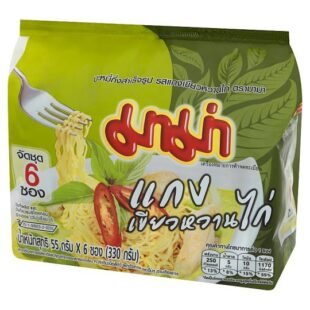 Mì ăn liền Mama Hương vị canh gà cà ri xanh